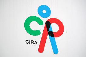 Kyoto University Center for iPS Cell Research and Application CiRA Signage and logo